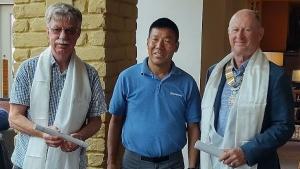 Sherpa Samdan of Classrooms in the Clouds visits Mid Wirral on his fundraising tour of UK 
